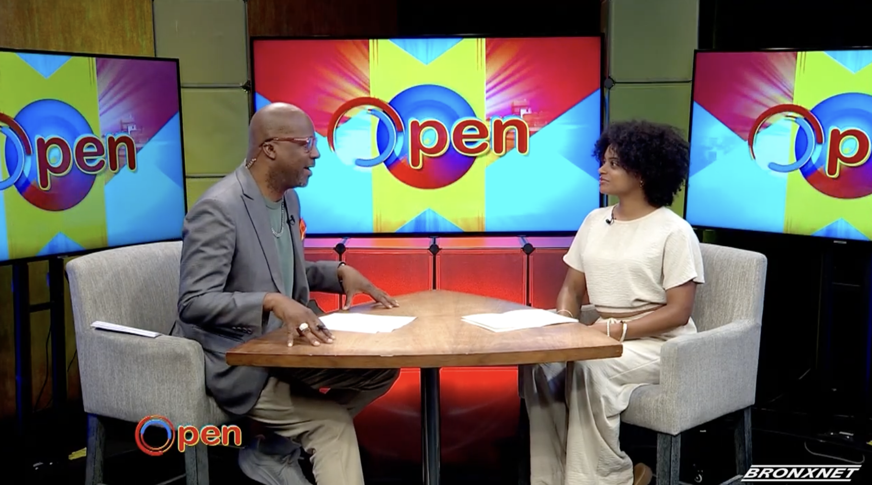 Festival Producer Tanya Alfonso interviewed on BronxNet's OPEN Wednesday